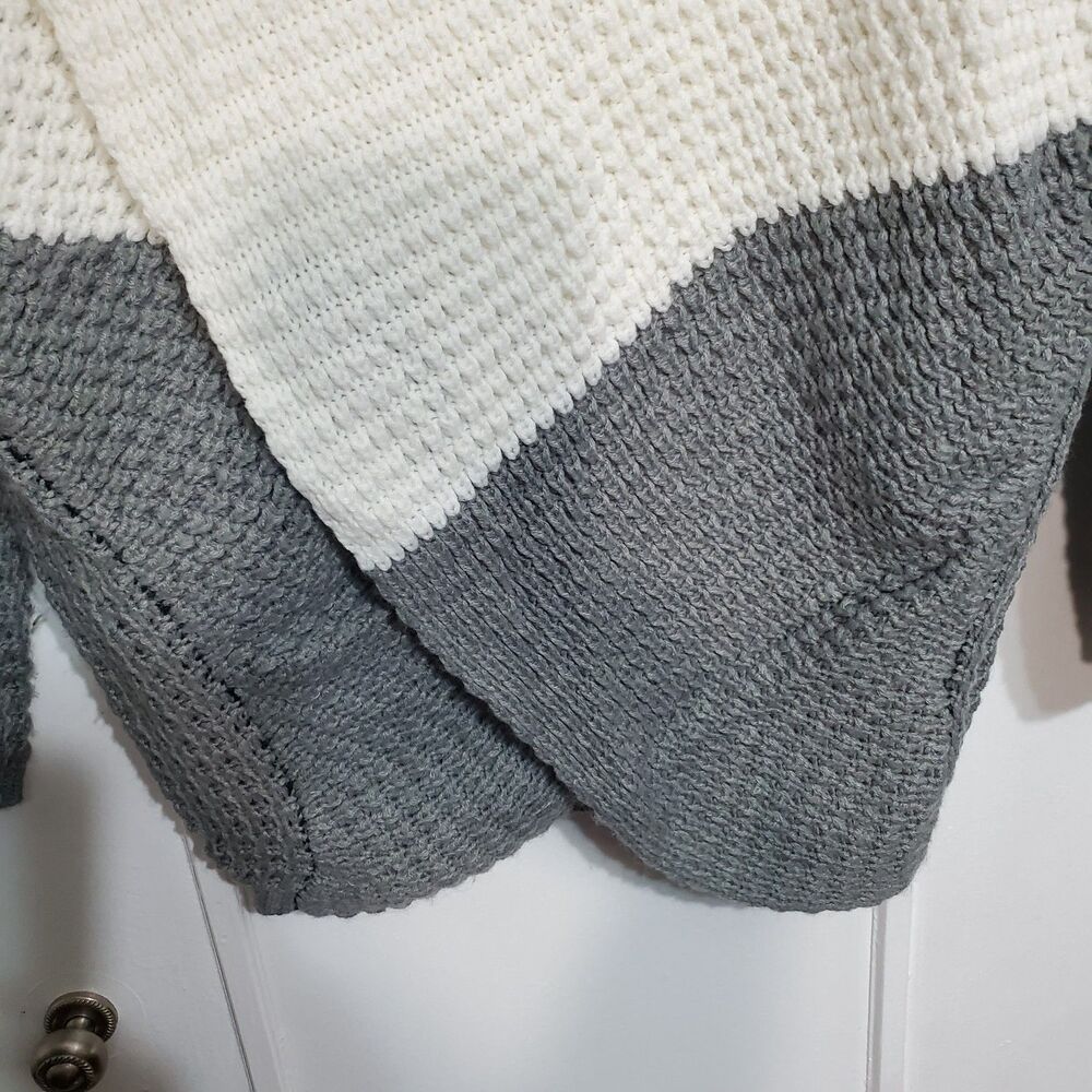 Color Block Pullover Sweater Casual Long Sleeve Crew Neck Size 1X-2X. SKU# A-134 - Picture 5 of 16